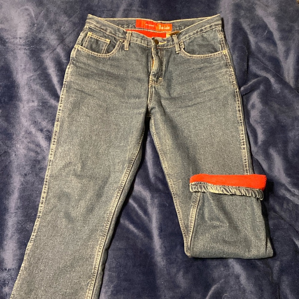 Lined Blue Jeans Size 8